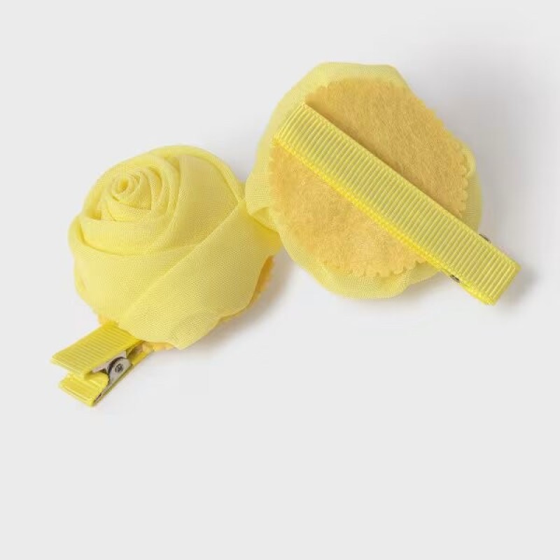 Abel and Lula Children's Hair Set Clip with Yellow Flower Abel and Lula Children's Hair Set Clip with Yellow Flower