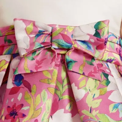 Abel & Lula Baby Dress With Flowers Abel & Lula Baby Dress With Flowers