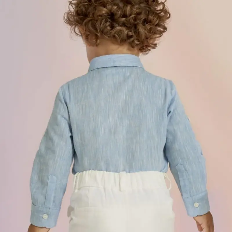 Abel & Lula Βaby light Blue Shirt Abel & Lula Βaby light Blue Shirt