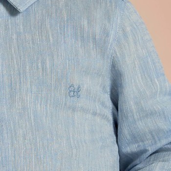 Abel & Lula Βρεφικό Γαλάζιο Πουκάμισο