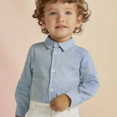 Abel & Lula Βaby light Blue Shirt Abel & Lula Βaby light Blue Shirt