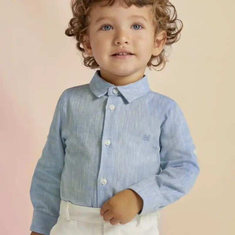 Abel & Lula Βaby light Blue Shirt Abel & Lula Βaby light Blue Shirt