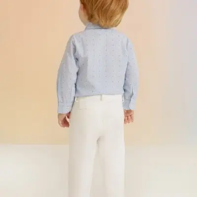 Abel & Lula Βaby White Trouser Abel & Lula Βaby White Trouser