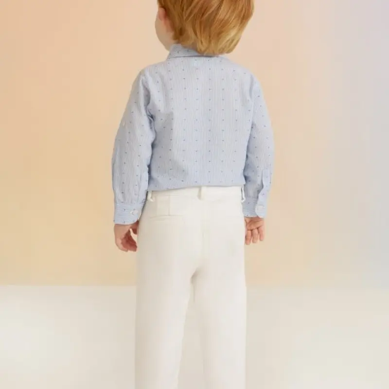 Abel & Lula Βaby White Trouser Abel & Lula Βaby White Trouser