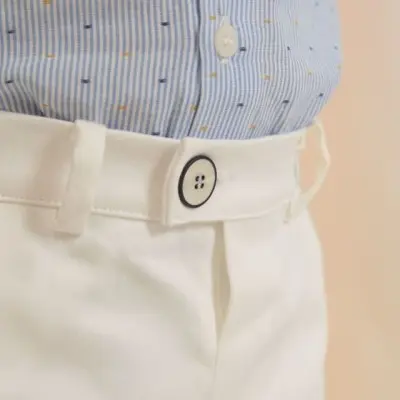 Abel & Lula Βaby White Trouser Abel & Lula Βaby White Trouser