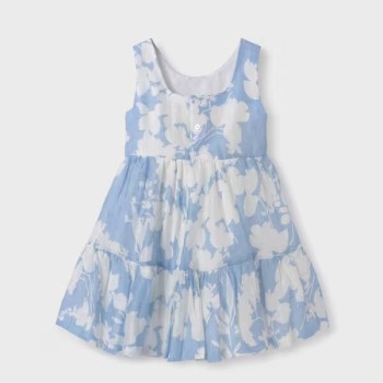 Abel &Lula Φόρεμα Λινο Φλοράλ Κορίτσι