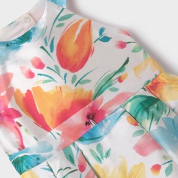 Abel &Lula Φόρεμα Με Λουλούδια Κορίτσι