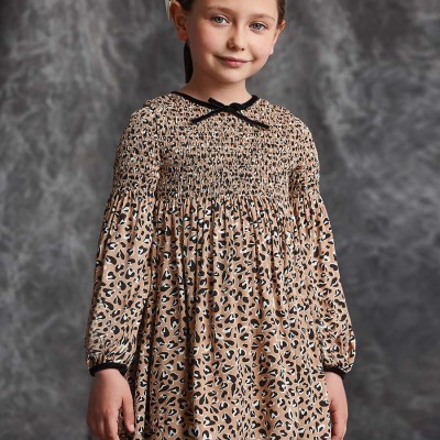 Abel & Lula KIds Dress Animal Print