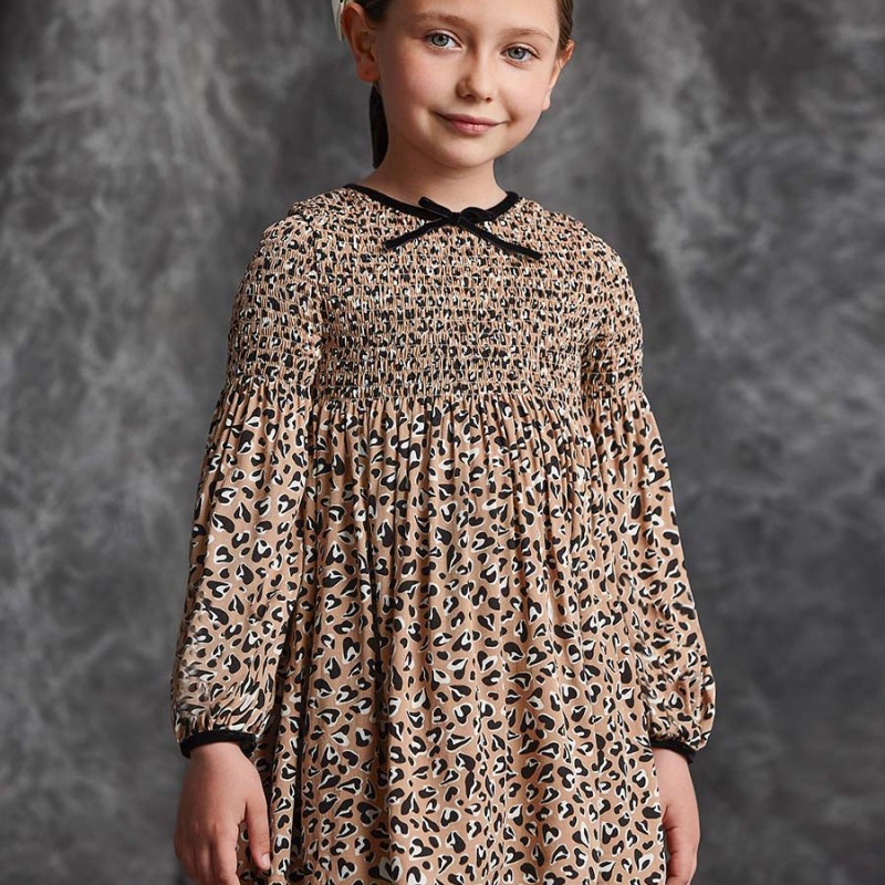 Abel & Lula KIds Dress Animal Print