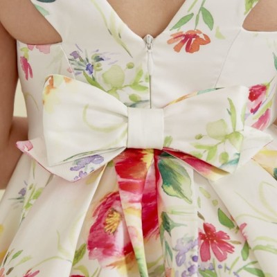 Abel & Lula Παιδικό Φόρεμα Eμπριμέ