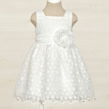 Abel & Lula Παιδικό  Φόρεμα Με Λευκή Οργάντζα