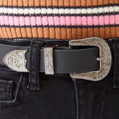 Abel & Lula Kids Black High Waisted Pipe Jeans