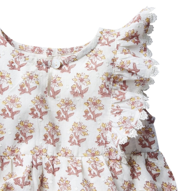 Bonheur Du Jour Baby Floral Onesie Bonheur Du Jour Baby Floral Onesie