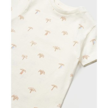 Βρεφικά Κοντομάνικα Μπλουζάκια με ζωάκια Mayoral