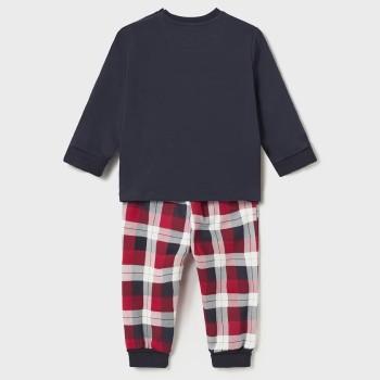 Βρεφική Χριστουγεννιάτικη Καρό Πυτζάμα Mayoral Βρεφική Χριστουγεννιάτικη Καρό Πυτζάμα Mayoral