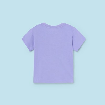 Baby Purple Short-Sleeve T-Shirt With Dogs Mayoral Baby Purple Short-Sleeve T-Shirt With Dogs Mayoral