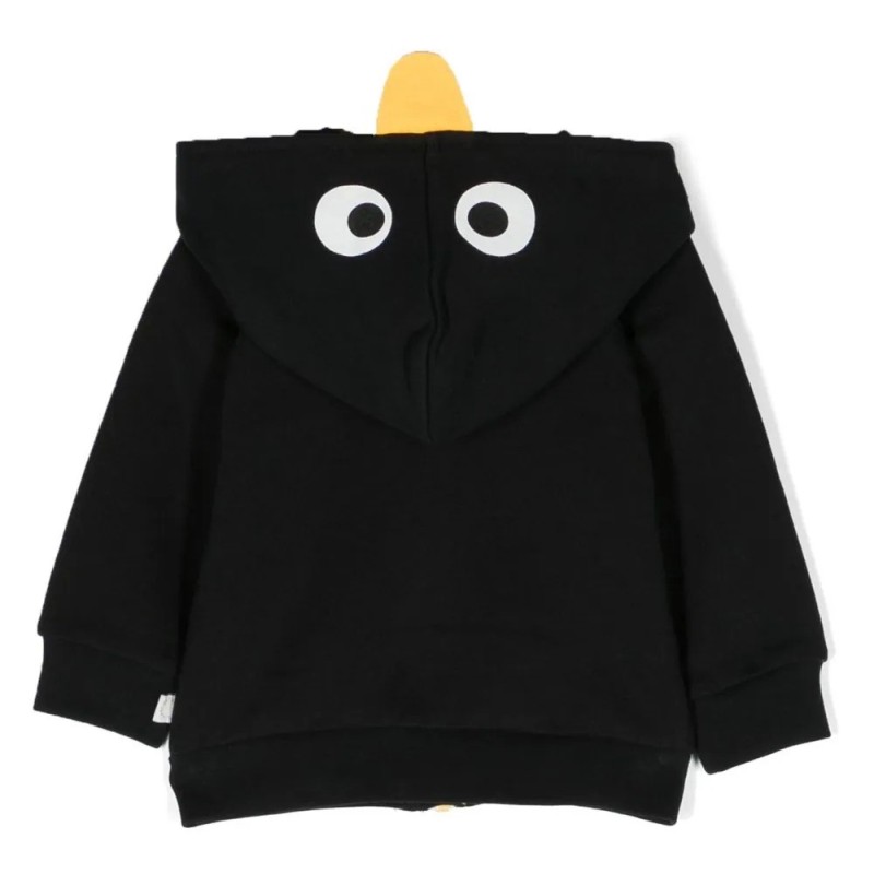 Baby Black Penguin Cardigan Stella MacCartney Baby Black Penguin Cardigan Stella MacCartney