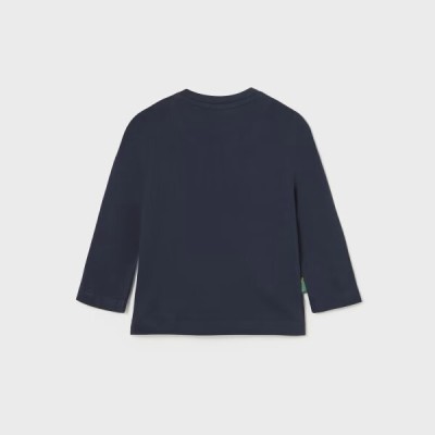 Dragon Baby Navy Blue Blouse Mayoral