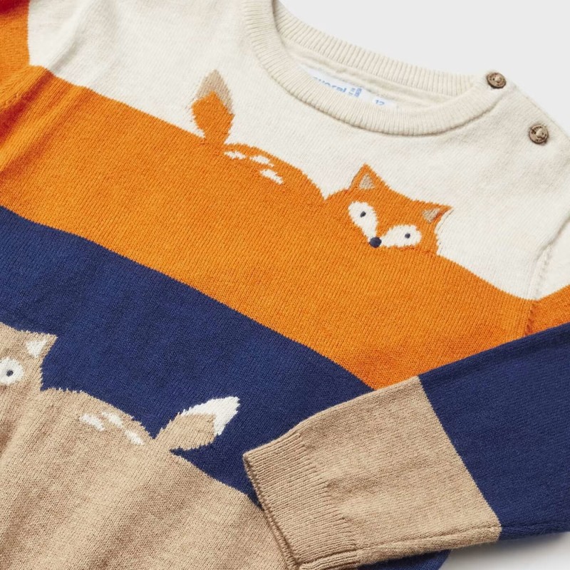 Baby Blouse With Mayoral Foxes Mayoral Baby Blouse With Mayoral Foxes Mayoral