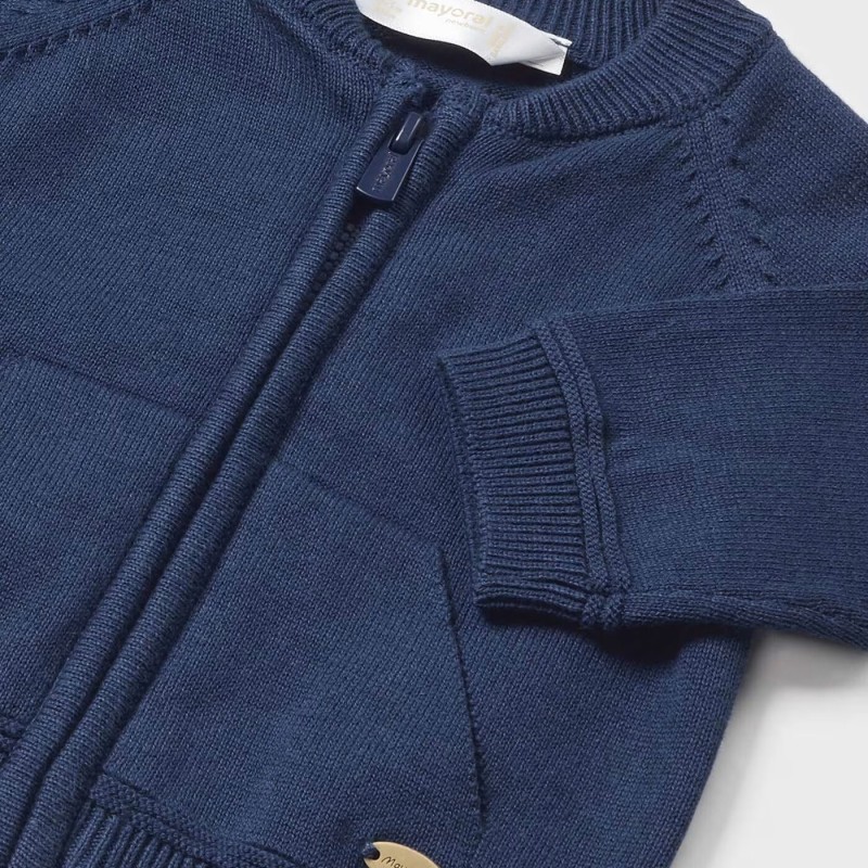 Baby Dark Blue Cardigan Mayoral Baby Dark Blue Cardigan Mayoral