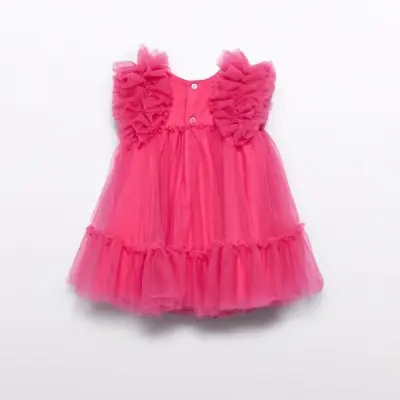 Baby Fuchsia Tulle Dress Baby Fuchsia Tulle Dress