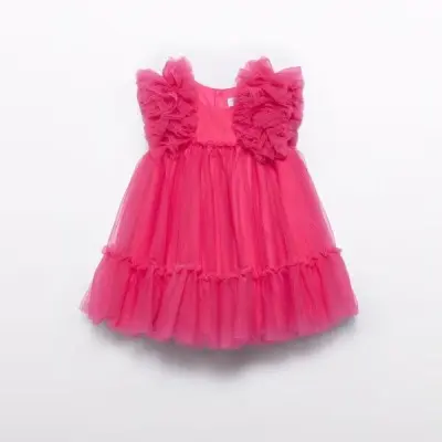 Baby Fuchsia Tulle Dress Baby Fuchsia Tulle Dress