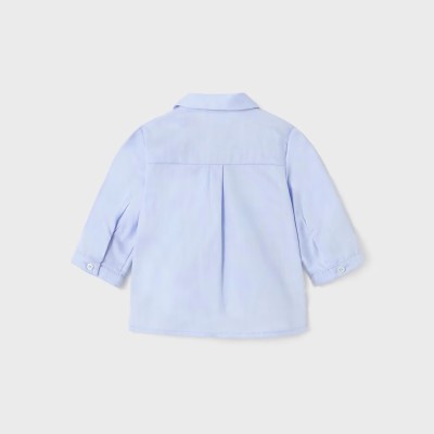 Baby Blue Bow Tie Shirt Mayoral