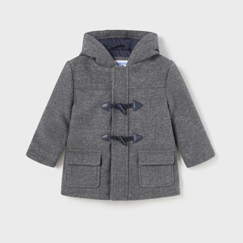 Gray Baby Coat Montgomery Mayoral