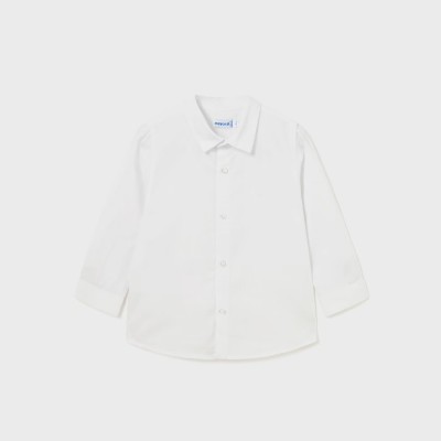 Baby White Long sleeve Shirt Mayoral