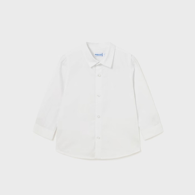 Baby White Long sleeve Shirt Mayoral