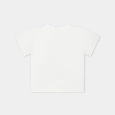 Stella McCartney Baby White T-Shirt with Hammerhead Shark Print Stella McCartney Baby White T-Shirt with Hammerhead Shark Print