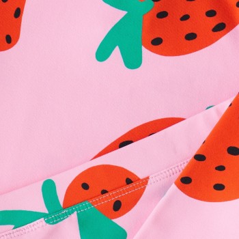 Baby Pink Swimsuit With Strawberries Stella Mc Cartney Baby Pink Swimsuit With Strawberries Stella Mc Cartney