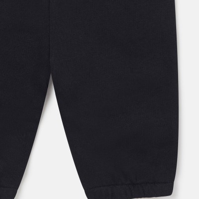 Baby Black Jogger with Penguin Pattern Stella McCartney