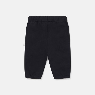 Baby Black Jogger with Penguin Pattern Stella McCartney
