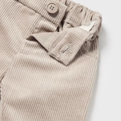 Baby Beige Corduroy Pants Mayoral