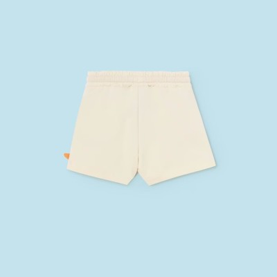 Baby Beige Shorts With Dog Mayoral Baby Beige Shorts With Dog Mayoral