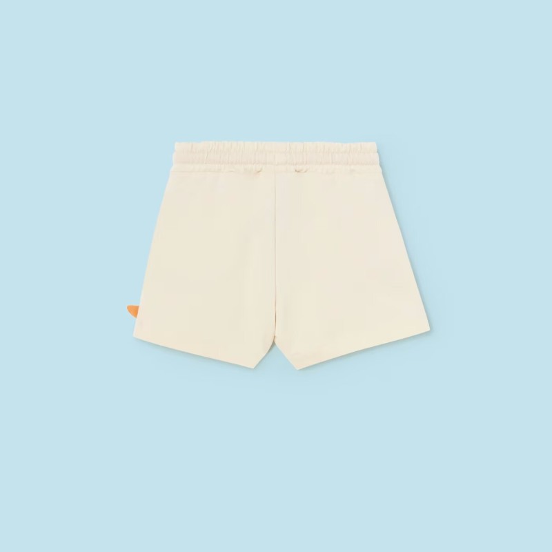 Baby Beige Shorts With Dog Mayoral Baby Beige Shorts With Dog Mayoral