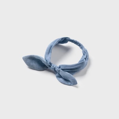 Baby Blue Gauze Denim Dress With Ducks Mayoral Baby Blue Gauze Denim Dress With Ducks Mayoral