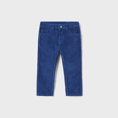 Baby Blue Corduroy Long Pants Mayoral