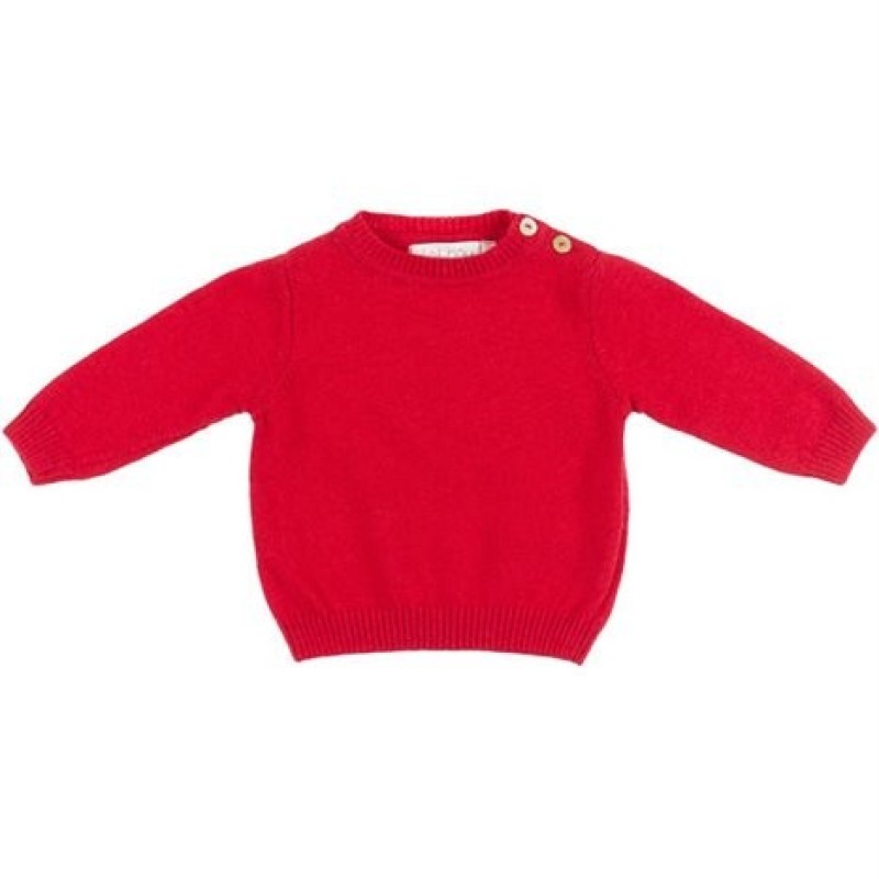 Kids Red Pullover Malvi