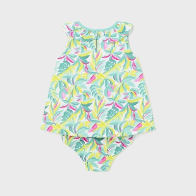 Baby Colorful Floral Dress Mayoral