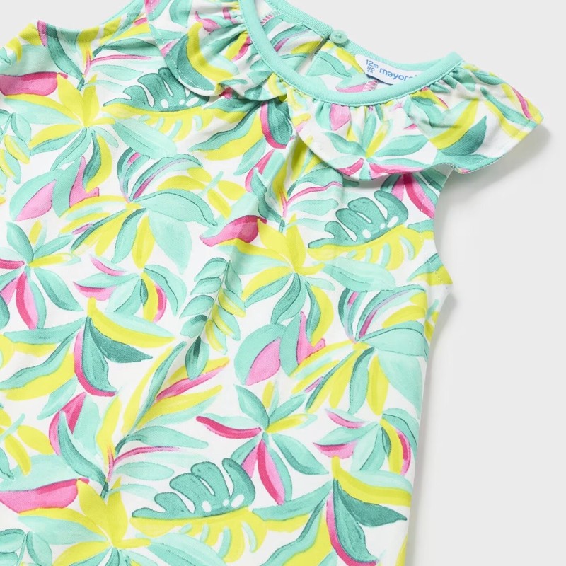 Baby Colorful Floral Dress Mayoral