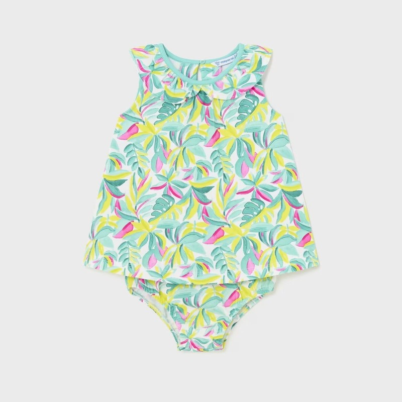Baby Colorful Floral Dress Mayoral