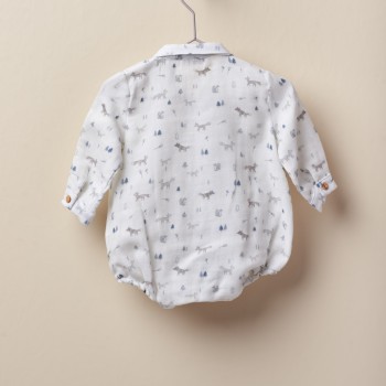 Baby Boy Little Wolfs Bodysuit Baby Boy Little Wolfs Bodysuit