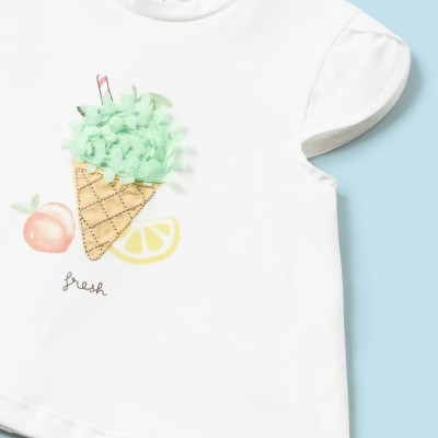 Baby Green Clothing Set With Mayoral Ice Creams Baby Green Clothing Set With Mayoral Ice Creams