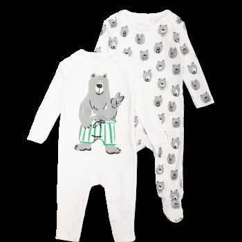 Βρεφικό Σετ Δώρου 2 Φορμάκια Με Αρκούδα Stella McCartney