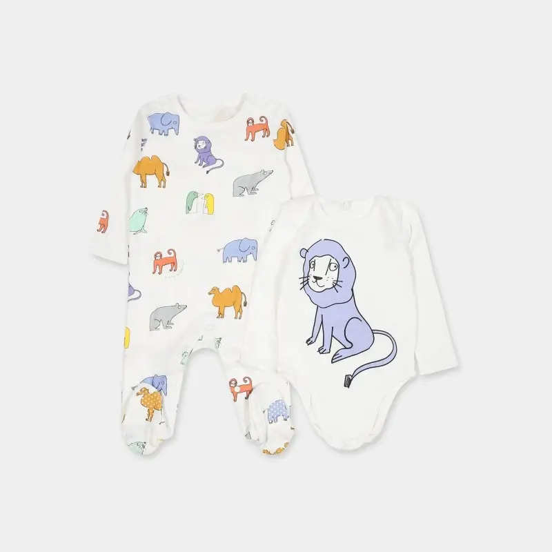 Animal Onesie Bodysuit Baby Gift Set Stella McCartney
