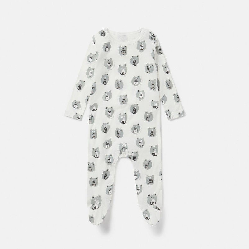 Baby Bear Print Bodysuit and Sleepsuit Set Stella McCartney