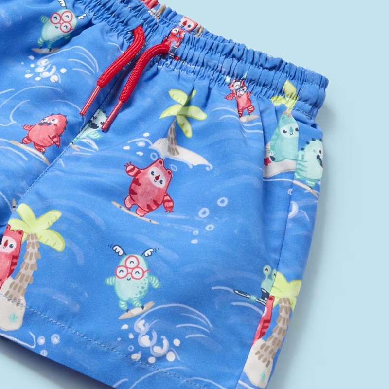 Βρεφικό Σετ Μαγιό Κόκκινο Αγόρι Mayoral