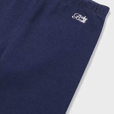 Baby Dark Blue Long Leggings Mayoral